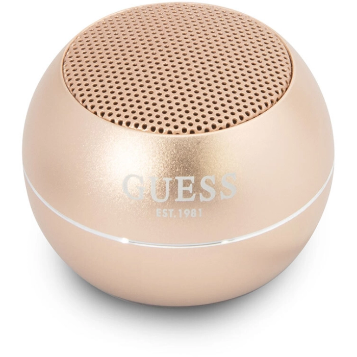 GUESS Alüminyum Alaşım Gövde Tasarımlı Mini Bluetooth Speaker - Gold
