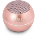 GUESS Alüminyum Alaşım Gövde Tasarımlı Mini Bluetooth Speaker - Pembe