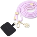 GUESS Metal Logolu Cep Telefonu Askı İpi - Lila