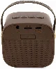 Guess Orjinal Lisanslı Askılı PU Deri Yazı Logolu 5W Bluetooth Speaker - Siyah