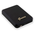Guess Orjinal Lisanslı Magsafe Şarj Özellikli Metal Yazı Logolu Powerbank 3000mAh 5W - Gold