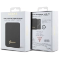 Guess Orjinal Lisanslı Magsafe Şarj Özellikli Metal Yazı Logolu Powerbank 5000mAh 15W - Gold