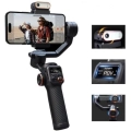Hohem iSteady M6 3 Eksenli El Tipi AI Yapay Zeka Görüş Sensörlü Gimbal Stabilizatör - Siyah
