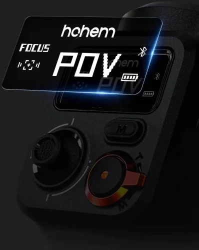 Hohem iSteady M6 3 Eksenli El Tipi AI Yapay Zeka Görüş Sensörlü Gimbal Stabilizatör - Siyah