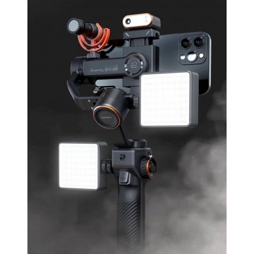 Hohem iSteady M6 3 Eksenli El Tipi AI Yapay Zeka Görüş Sensörlü Gimbal Stabilizatör - Siyah