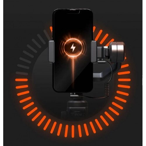 Hohem iSteady M6 3 Eksenli El Tipi AI Yapay Zeka Görüş Sensörlü Gimbal Stabilizatör - Siyah