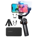 Hohem iSteady M6 3 Eksenli El Tipi AI Yapay Zeka Görüş Sensörlü Gimbal Stabilizatör - Siyah