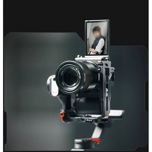 Hohem iSteady MT2 3 Eksenli El Tipi AI Yapay Zeka Görüş Sensörlü Kamera Gimbal Stabilizatör - Siyah