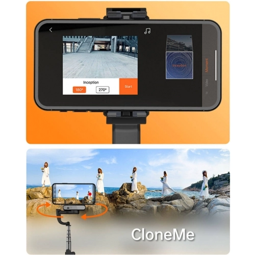 Hohem iSteady Q 2 Eksenli El Tipi Selfie Çubuğu Gimbal Stabilizatör - Siyah