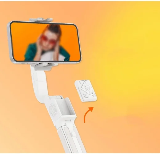 Hohem iSteady Q 2 Eksenli El Tipi Selfie Çubuğu Gimbal Stabilizatör - Siyah