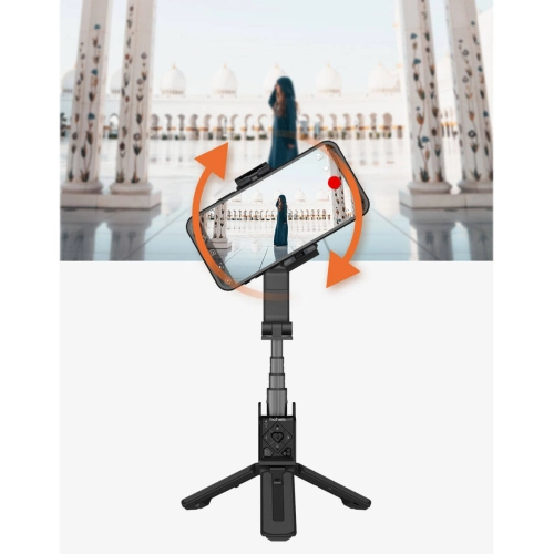Hohem iSteady Q 2 Eksenli El Tipi Selfie Çubuğu Gimbal Stabilizatör - Siyah