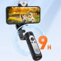 Hohem iSteady VS2 3 Eksenli El Tipi AI Yapay Zeka Görüş Sensörlü Gimbal Stabilizatör - Siyah