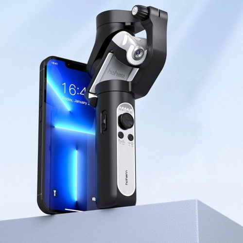Hohem iSteady VS2 3 Eksenli El Tipi AI Yapay Zeka Görüş Sensörlü Gimbal Stabilizatör - Siyah