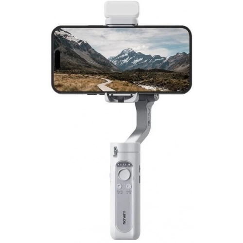 Hohem iSteady XE 3 Eksenli El Tipi Led Işıklandırma Aparatlı Gimbal Stabilizatör - Gri