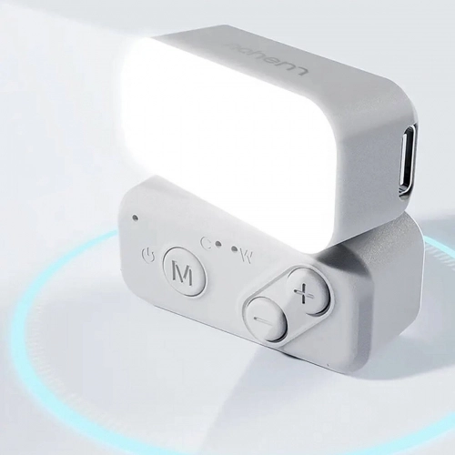 Hohem iSteady XE 3 Eksenli El Tipi Led Işıklandırma Aparatlı Gimbal Stabilizatör - Gri