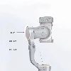 Hohem iSteady XE 3 Eksenli El Tipi Led Işıklandırma Aparatlı Gimbal Stabilizatör - Gri