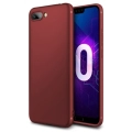 Honor 10 Kılıf İnce Soft Mat Renkli Esnek Silikon Kapak - Mürdüm