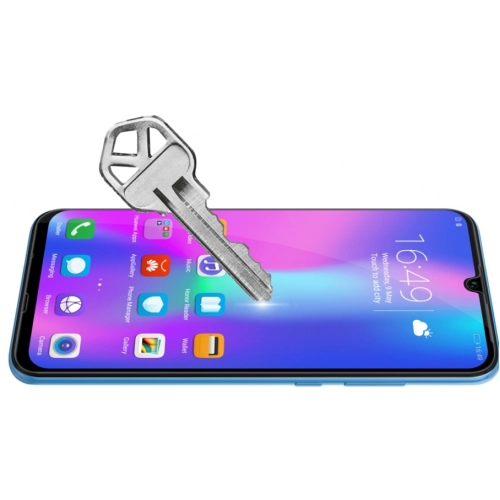 Honor 20 Lite Kırılmaz Cam Tam Kapatan Kenarları Kırılmaya Dayanıklı Cam Ekran Koruyucu - Siyah
