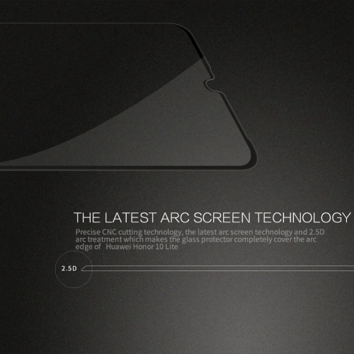 Honor 20 Lite Kırılmaz Cam Tam Kapatan Kenarları Kırılmaya Dayanıklı Cam Ekran Koruyucu - Siyah