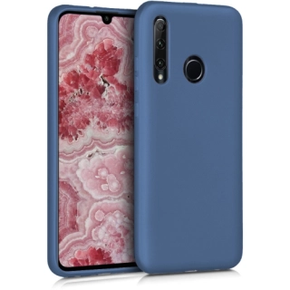 Honor 20 Lite Kılıf İnce Soft Mat Renkli Esnek Silikon Kapak - Lacivert