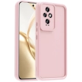 Honor 200 ile Uyumlu Kılıf Kamera Korumalı Silikon Ananas Kapak - Pembe