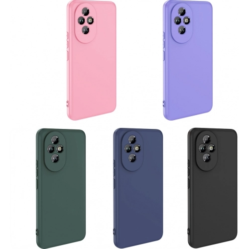 Honor 200 Pro Kılıf İçi Kadife Mat Yüzey Mara Lansman Kapak - Koyu Yeşil