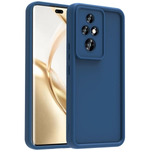 Honor 200 Pro ile Uyumlu Kılıf Kamera Korumalı Silikon Ananas Kapak - Koyu Yeşil