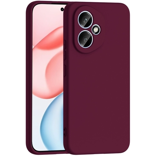 Honor 400 Kılıf İçi Kadife Mat Mara Lansman Silikon Kapak - Koyu Mor