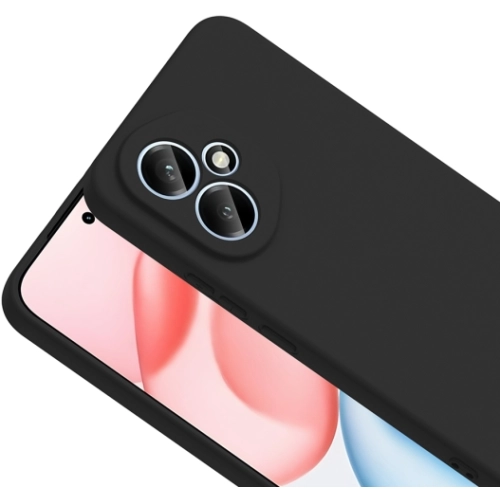 Honor 400 Kılıf İçi Kadife Mat Mara Lansman Silikon Kapak  - Koyu Yeşil