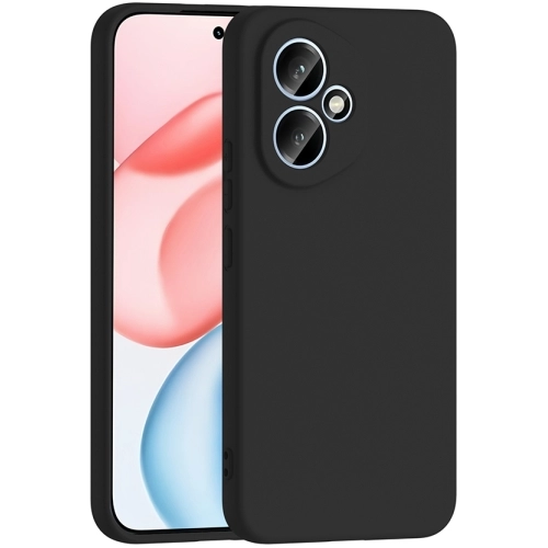 Honor 400 Kılıf İçi Kadife Mat Mara Lansman Silikon Kapak - Siyah