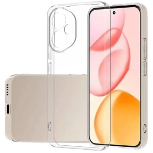 Honor 400 Kılıf Kamera Korumalı Esnek Silikon Kapak - Şeffaf