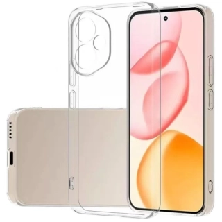 Honor 400 Kılıf Kamera Korumalı Esnek Silikon Kapak - Şeffaf