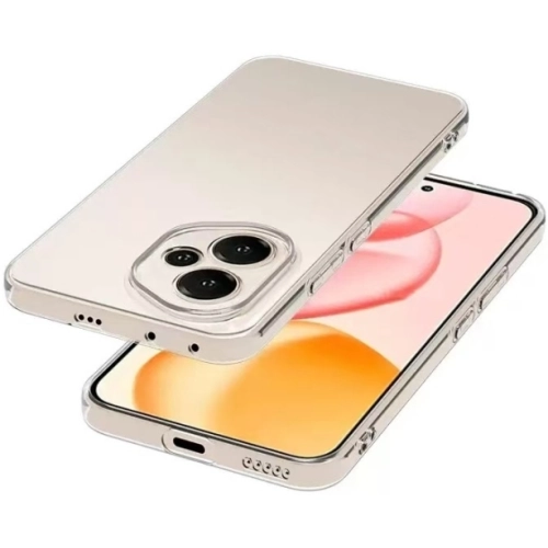 Honor 400 Kılıf Kamera Korumalı Esnek Silikon Kapak - Şeffaf