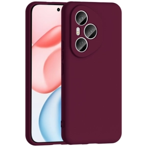 Honor 400 Pro Kılıf İçi Kadife Mat Mara Lansman Silikon Kapak  - Koyu Mor