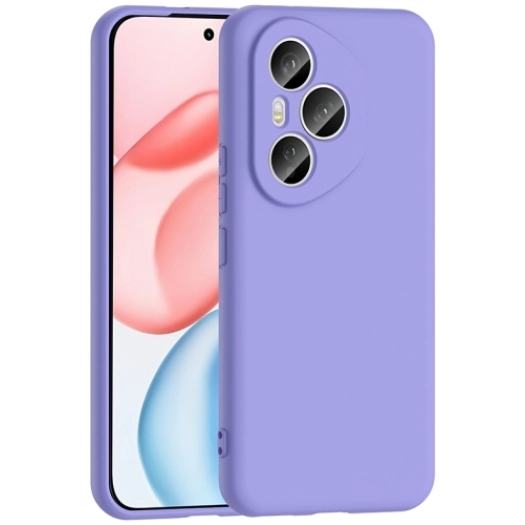 Honor 400 Pro Kılıf İçi Kadife Mat Mara Lansman Silikon Kapak  - Lila