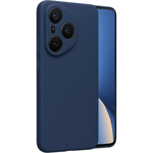 Honor 400 Pro Kılıf Silikon Mat Esnek Kamera Korumalı Biye Kapak - Lacivert