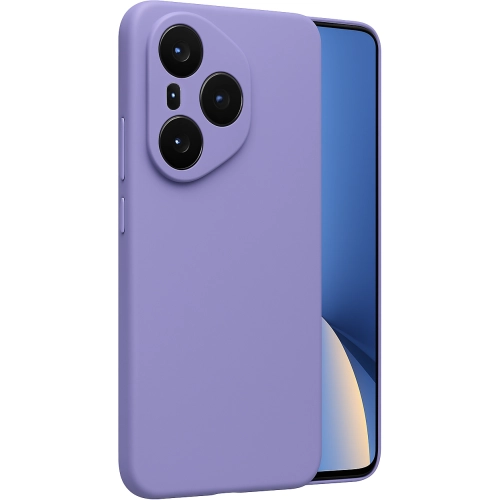 Honor 400 Pro Kılıf Silikon Mat Esnek Kamera Korumalı Biye Kapak - Lila