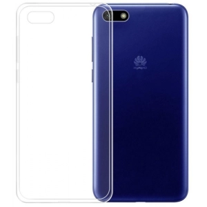 Honor 7s Kılıf Ultra İnce Kaliteli Esnek Silikon 0.2mm - Şeffaf