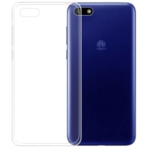 Honor 7s Kılıf Ultra İnce Kaliteli Esnek Silikon 0.2mm - Şeffaf