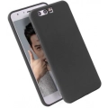 Honor 9 Lite Kılıf İnce Soft Mat Renkli Esnek Silikon Kapak - Siyah