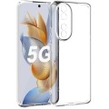 Honor 90 Kılıf Kamera Korumalı Esnek Silikon Kapak - Şeffaf