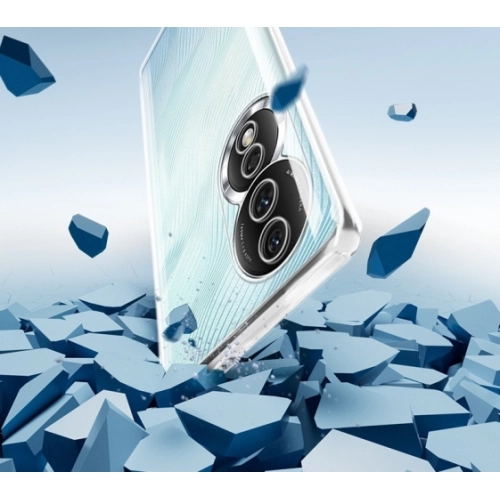 Honor 90 Kılıf Kamera Korumalı Esnek Silikon Kapak - Şeffaf