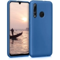 Honor 9x Kılıf İnce Soft Mat Renkli Esnek Silikon Kapak - Lacivert