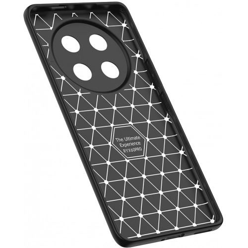 Honor Magic 7 Lite Kılıf Deri Görünümlü Lüks Parmak İzi Bırakmaz Niss Silikon Kapak - Siyah