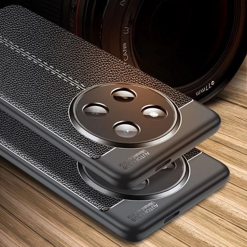 Honor Magic 7 Lite Kılıf Deri Görünümlü Lüks Parmak İzi Bırakmaz Niss Silikon Kapak - Siyah