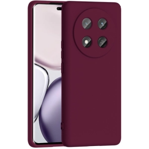 Honor Magic 7 Lite Kılıf İçi Kadife Mat Mara Lansman Silikon Kapak  - Koyu Mor