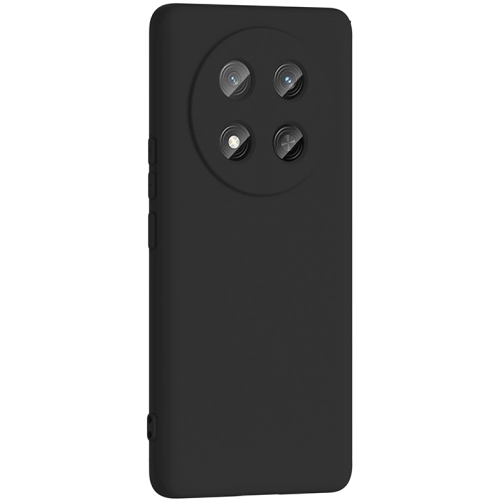 Honor Magic 7 Lite Kılıf İçi Kadife Mat Mara Lansman Silikon Kapak  - Koyu Yeşil