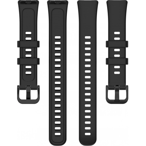 Huawei Band 8 Klasik Kordon Renkli Delikli Yumuşak Silikon Kordon - Lacivert