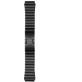 Huawei GT 2 46mm Metal Kordon Çizgi Tasarım Şık Ve Dayanıklı KRD-82 - Siyah