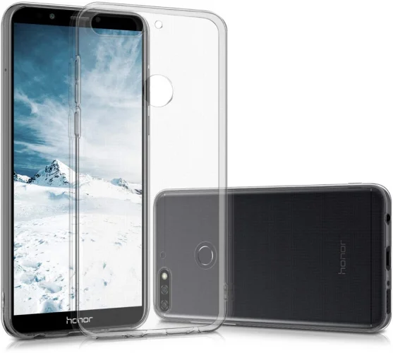 Huawei Honor 8 Kılıf Ultra İnce Esnek Süper Silikon 0.3mm - Şeffaf